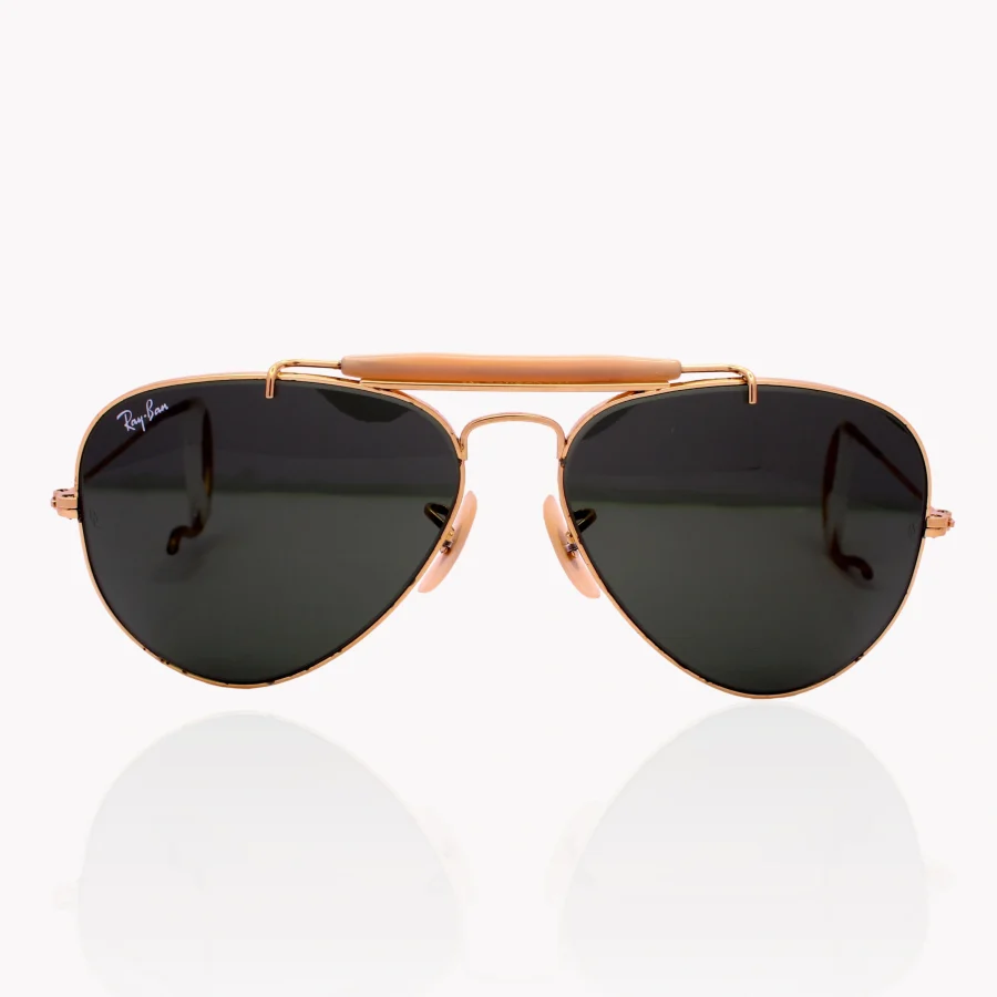 1985 gold Outdoorsman aviator sunglasses
